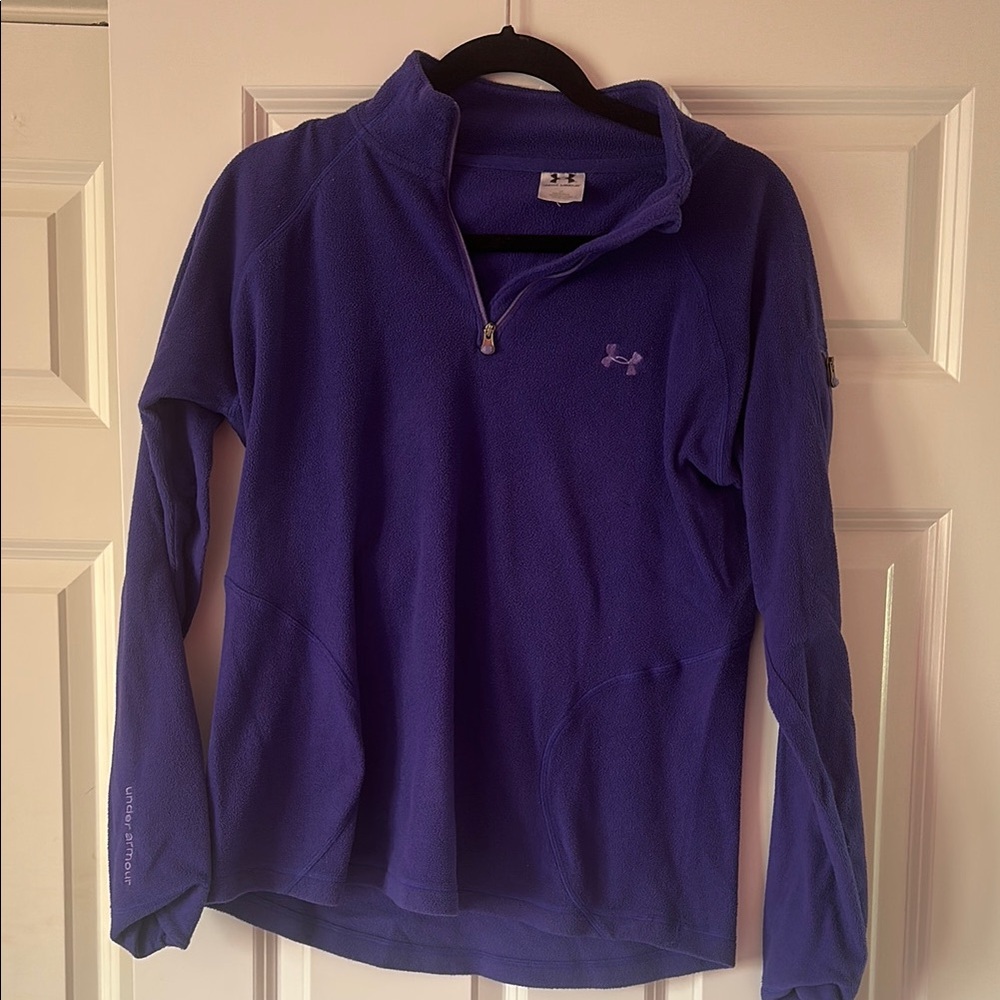 Under Armour Purple Quarter-Zip Pullover